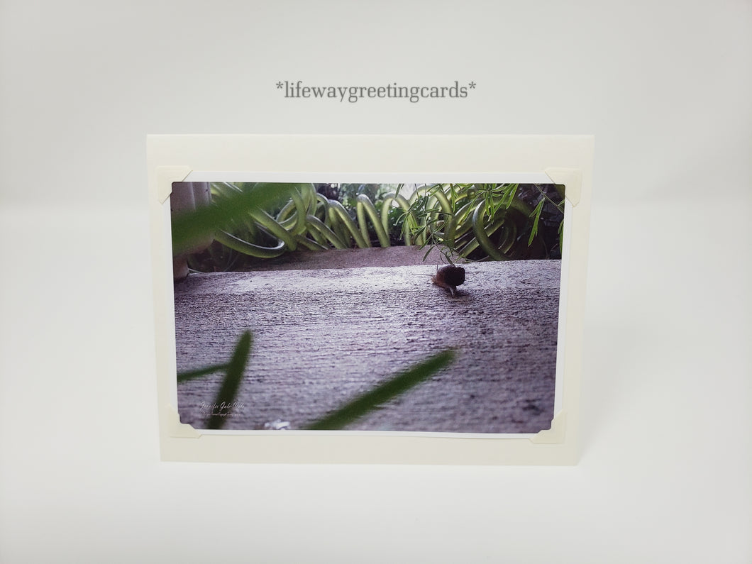 Going Home ~ Blank Card