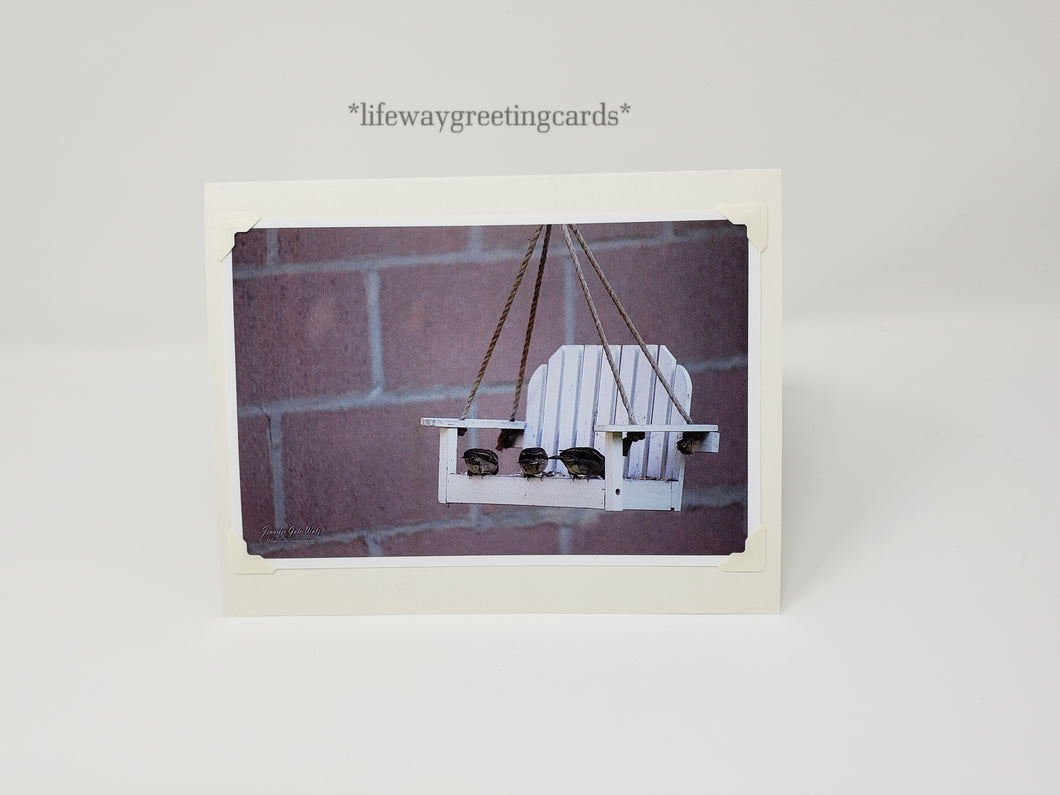 Swing and Feed ~ Blank Card