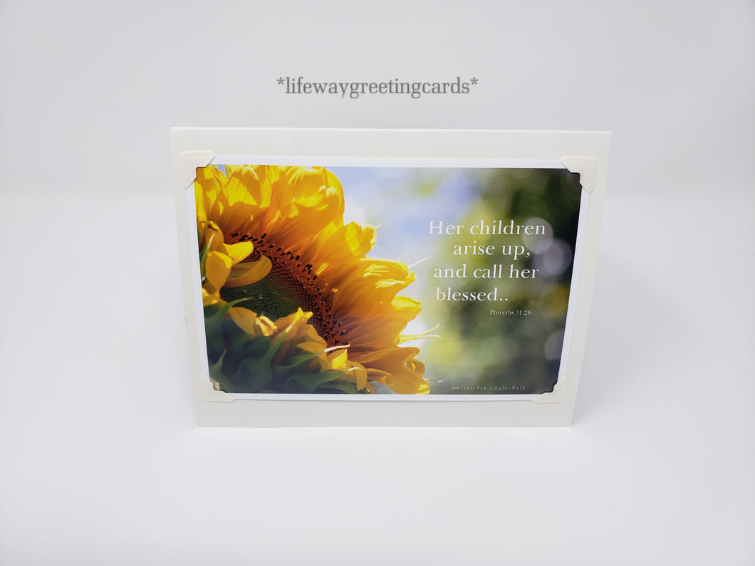 Her Children Arise ~ Blank Card